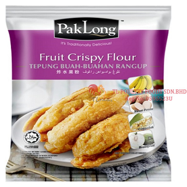 PL FRUIT CRISPY FLOUR 500GM