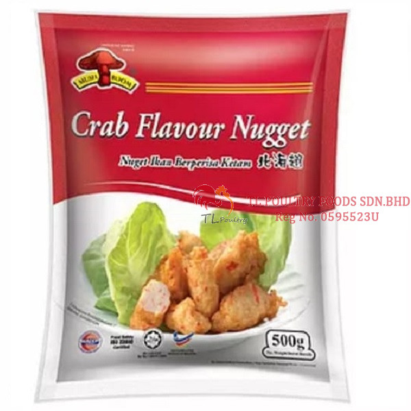 CRAB FLAVOUR NUGGET 500G 