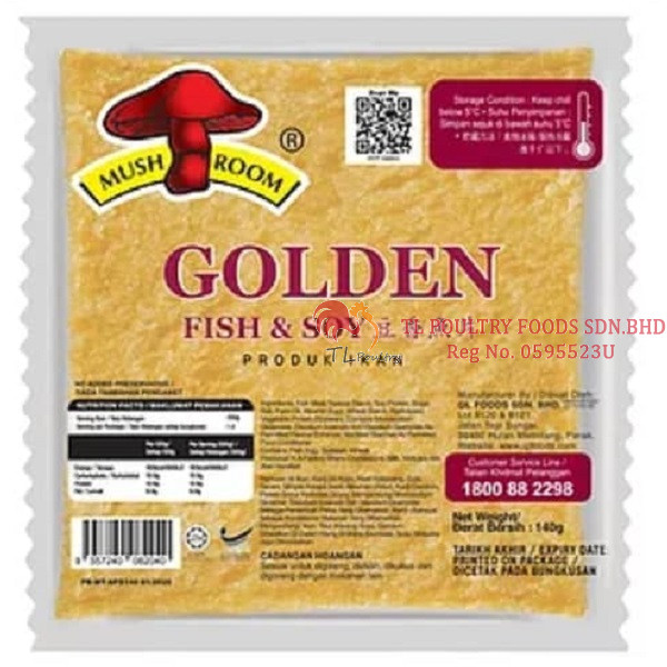 GOLDEN  FISH & SOY 140G 