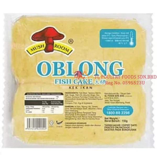 MR OBLONG FISH CAKE 150G (VACCUM PACK)