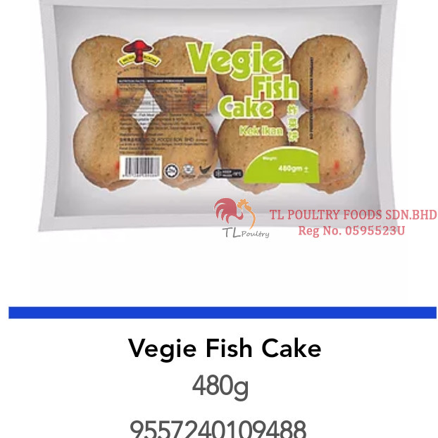 MR VEGIE FISH CAKE 480G