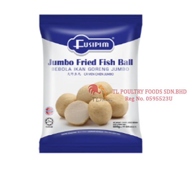 FU JUMBO FRIED FISH BALL 500GM