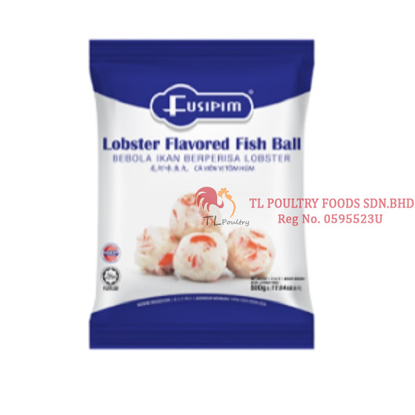 FU LOBSTER FLAVOURED FISH BALL 500GM