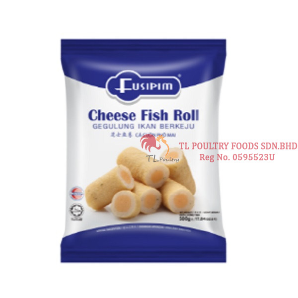 FU CHEESE FISH ROLL 500GM