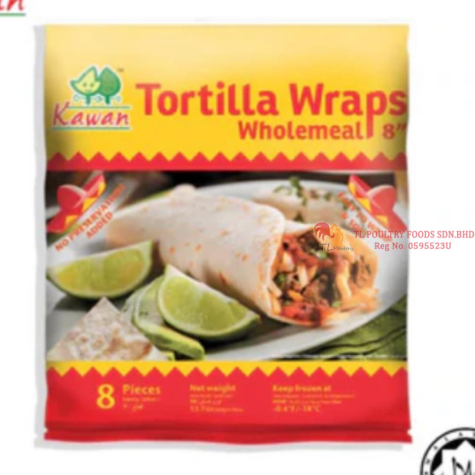 KW TORTILLA WRAP WHOLEMEAL 