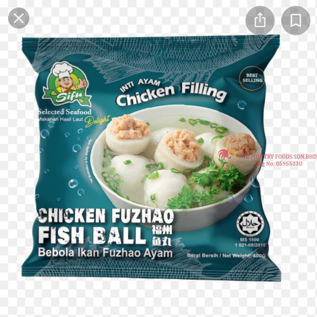 SIFU CHICKEN FUZHAO FISHBALL 500GM