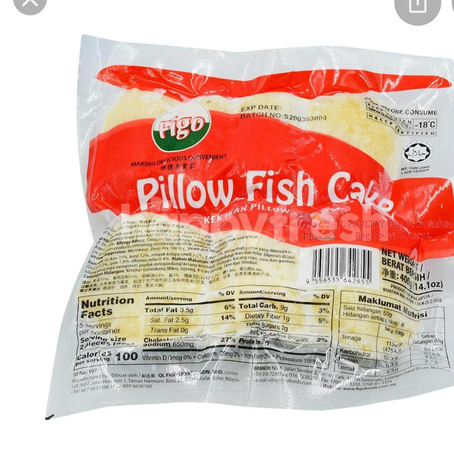 FIGO PILLOW FISH CAKE 400GM