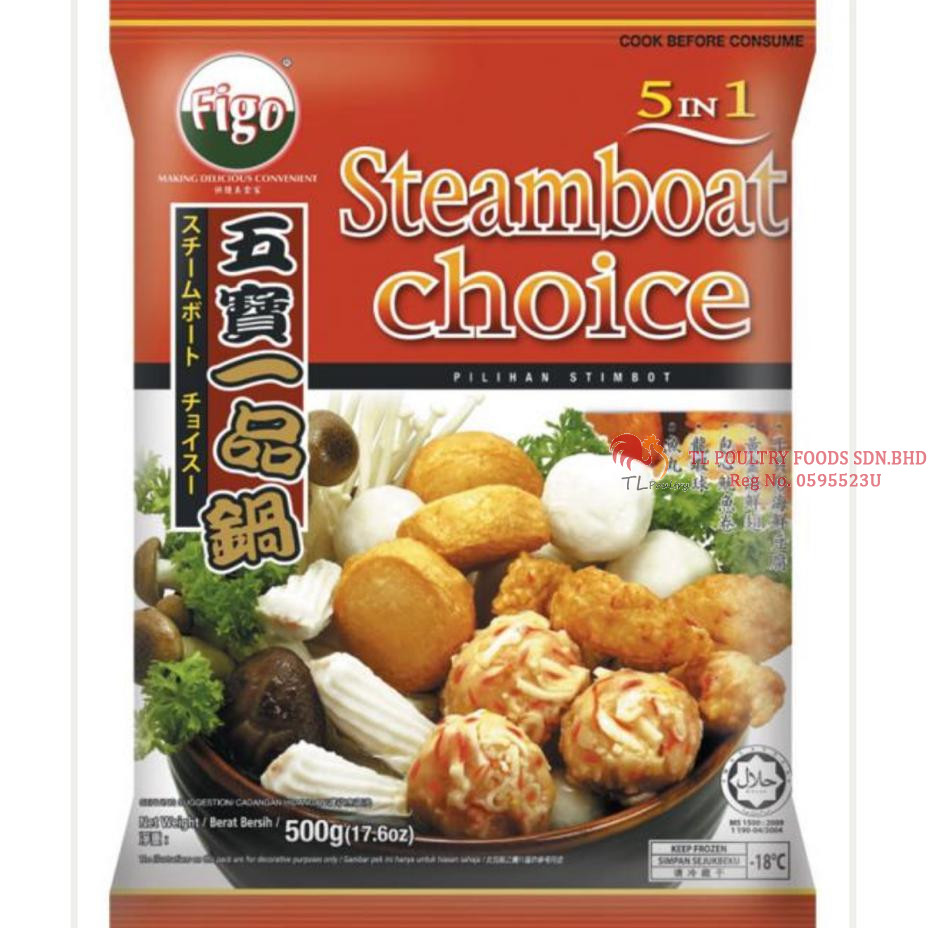 FIGO STEAMBOAT CHOICE 5IN1 500GM