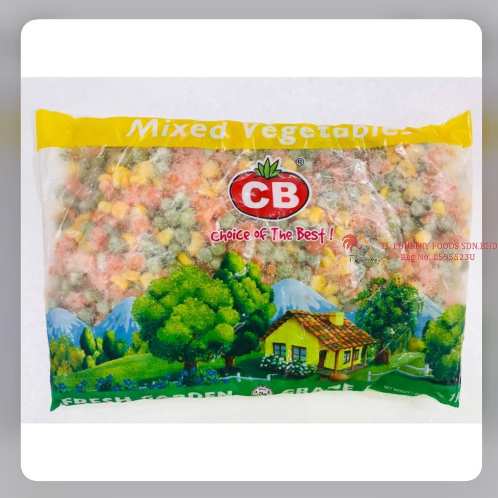 CB MIXED VEGETABLES 1KG