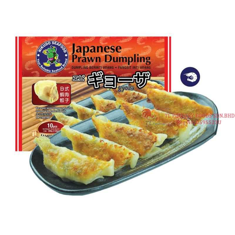 NIKUDO JAPANESE PRAWN DUMPLING 200GM