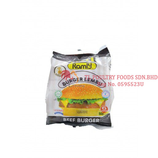 RAMLY BEEF BURGER 50GM