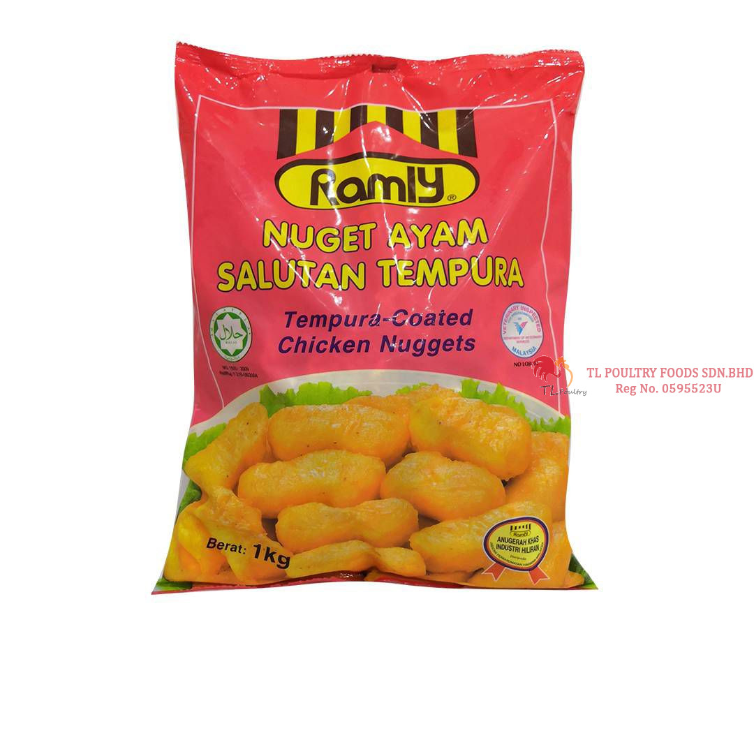 RAMLY CHICKEN NUGGETS - TEMPURA 1KG