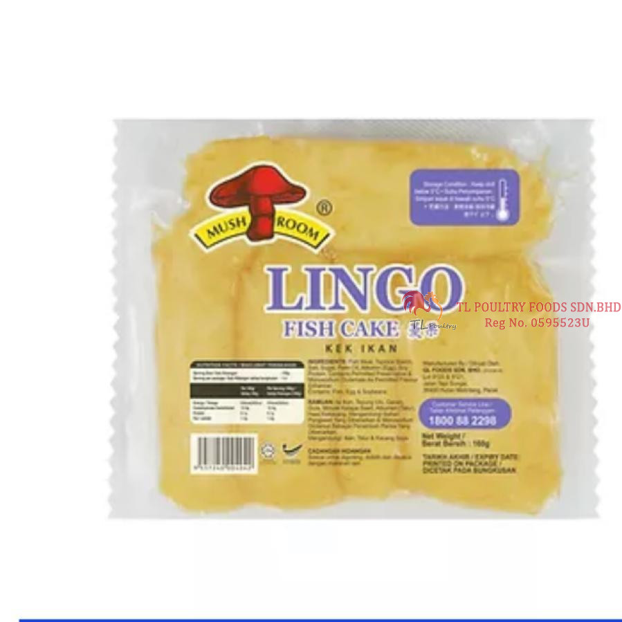 MR LINGO FISHCAKE 160GM (VACCUM PACK)