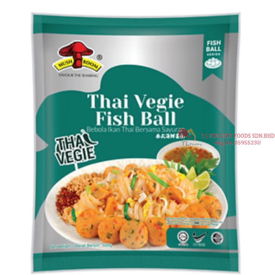 MR THAI VEGIE FISHBALL 500GM