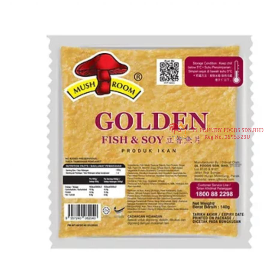 MR GOLDEN FISH AND SOY (VACCUM PACK) 140GM