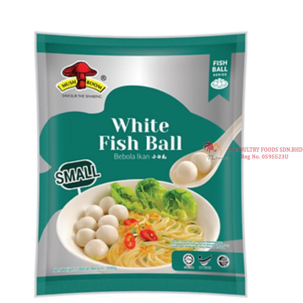 MR WHITE FISHBALL (SMALL) 500GM