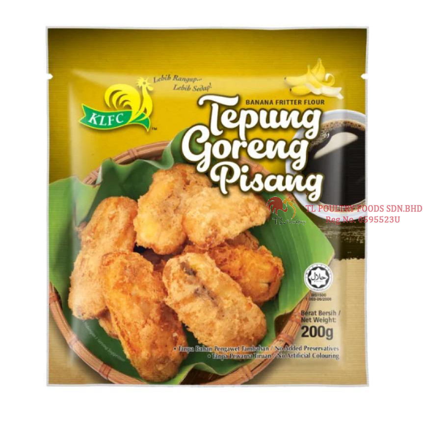 KLFC TEPUNG GORENG PISANG 200GM