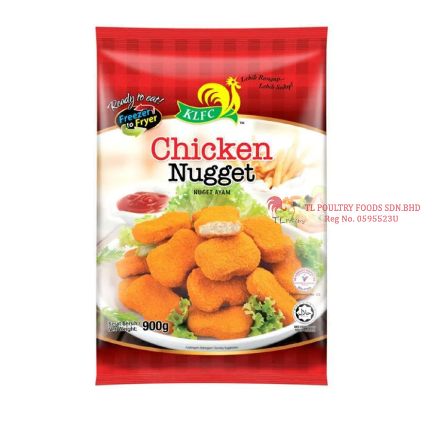 KLFC CHICKEN NUGGET (ORIGINAL) 900GM