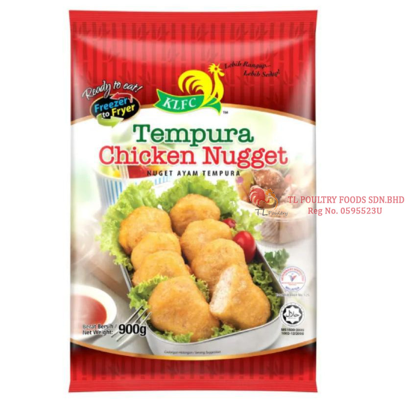 KLFC TEMPURA CHICKEN NUGGET 900GM