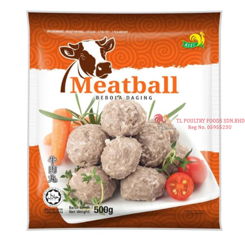 KLFC MEATBALL 500GM