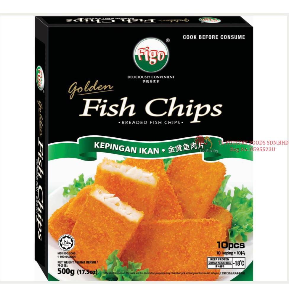 FIGO GOLDEN FISH CHIP 500GM