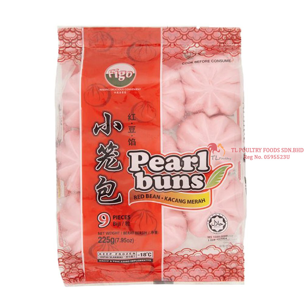 FIGO PEARL BUN (RED BEAN) 225GM