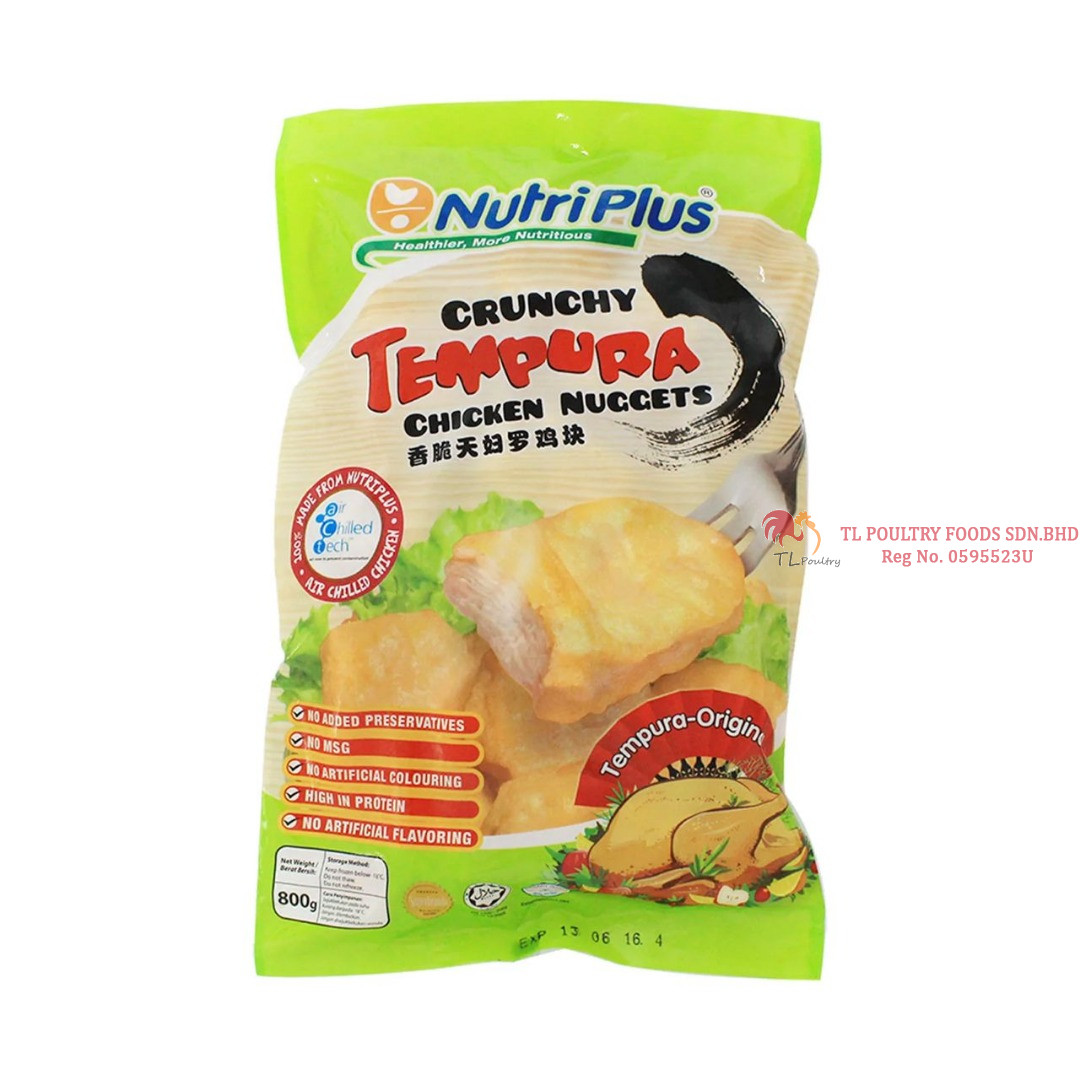 NUTRIPLUS TEMPURA NUGGET (ORIGINAL) 800GM