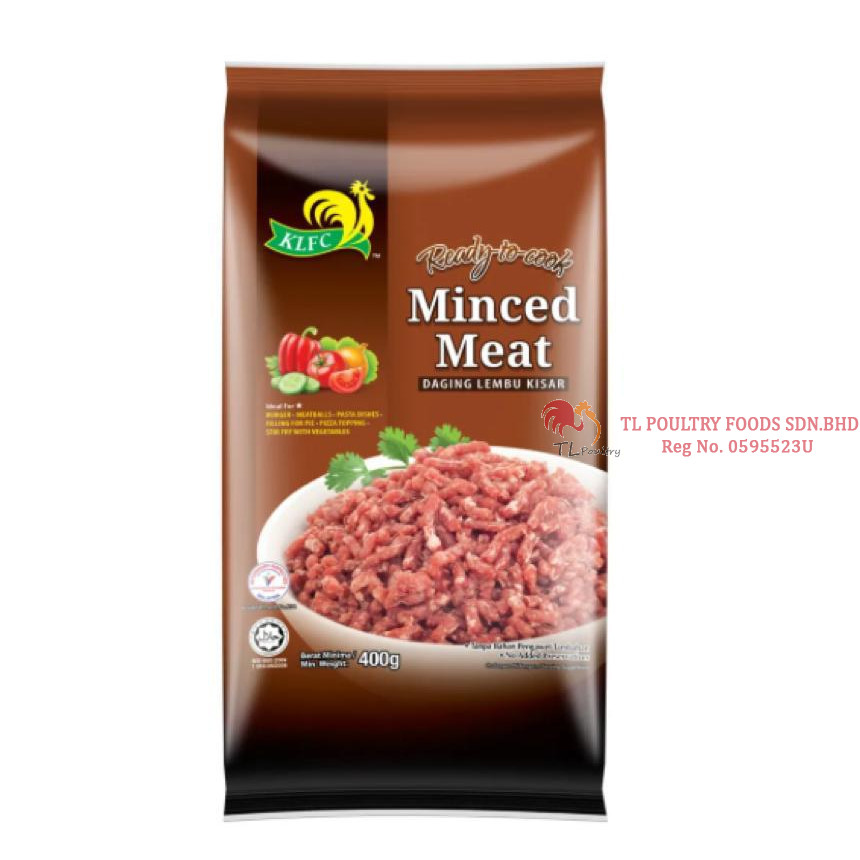 KLFC MINCED MEAT (BEEF) 400GM