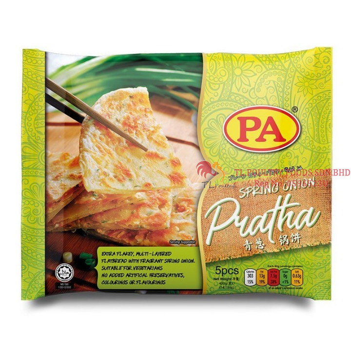 PA PARATHA PLAIN WITH SPRING ONION