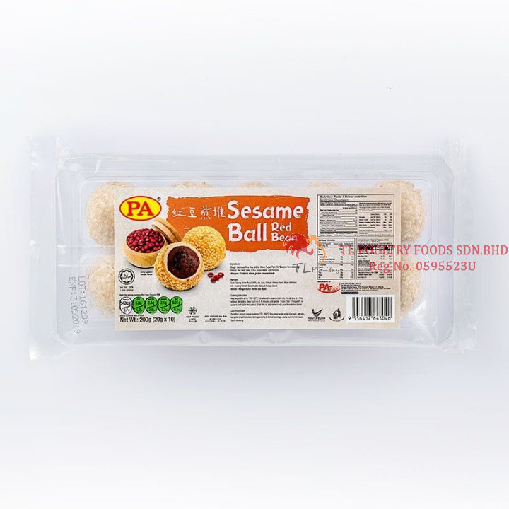 PA SESAME BALL - RED BEAN 