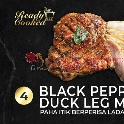 PG BLACK PEPPER DUCK LEG MEAT 200GM