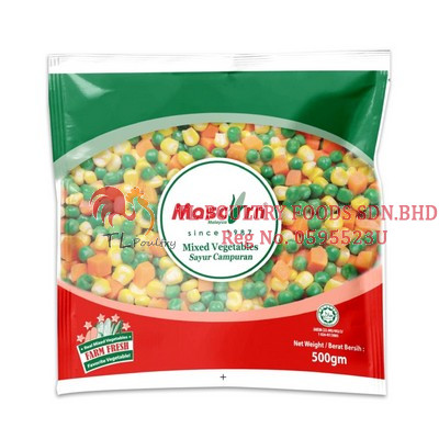 MASCORN MIXED VEGETABLES 500GM