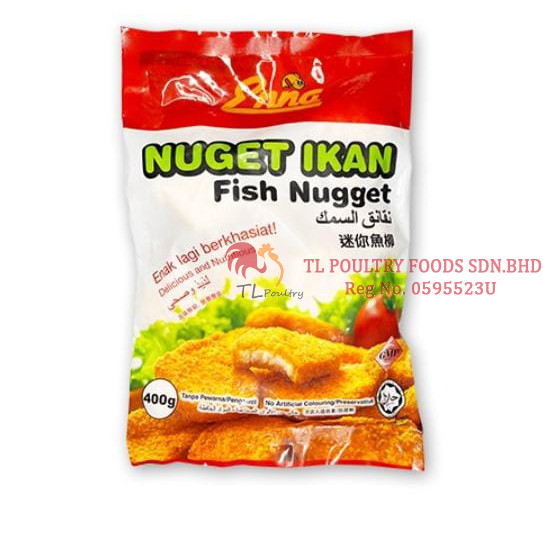 ENNA BREADED FISH NUGGET 400GM