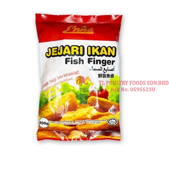 ENNA BREADED FISH FINGER 400GM