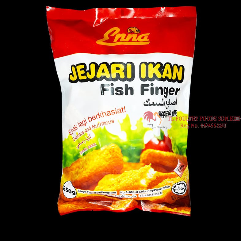 ENNA BREADED FISH FINGER 850GM