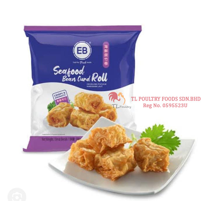 EB SEAFOOD BEAN CURD ROLL 300GM