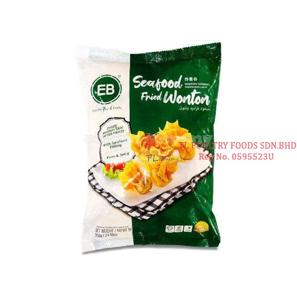 EB SEAFOOD FRIED WANTAN 700GM