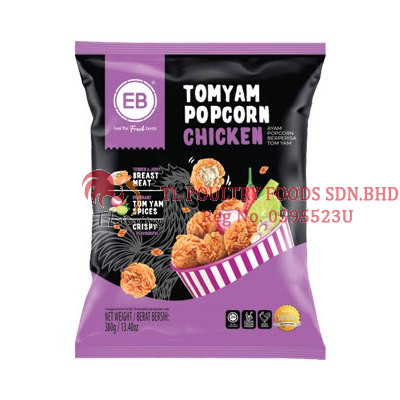 EB POPCORN CHICKEN (TOMYAM) 380G