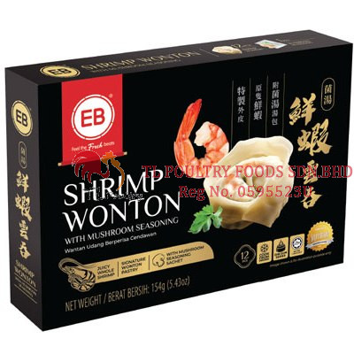 EB SHRIMP WONTON(MUSHROOM) 154G