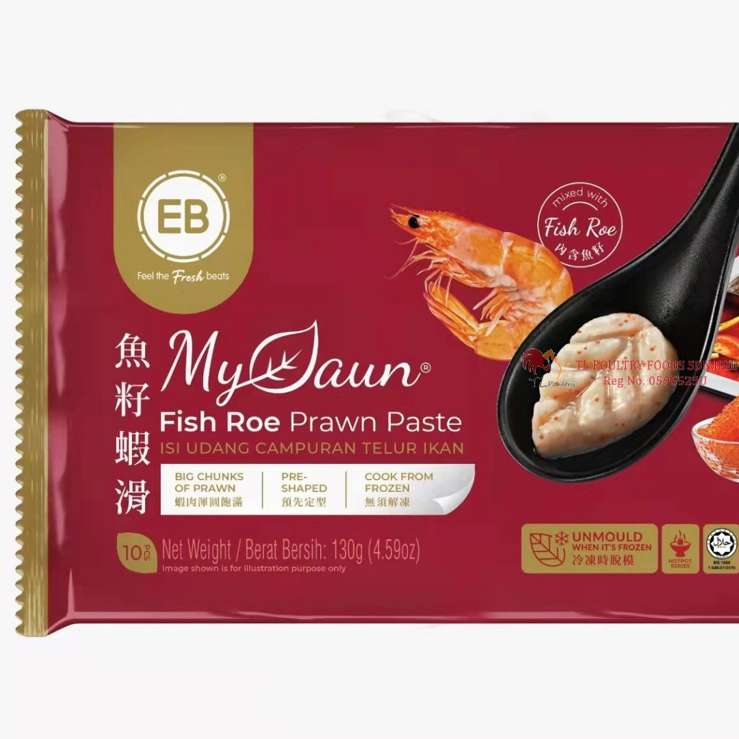 EB MY DAUN FISH ROE PRAWN PASTE 130G