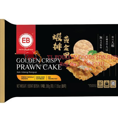 EB GOLDEN CRISPY PRAWN CAKE 200G