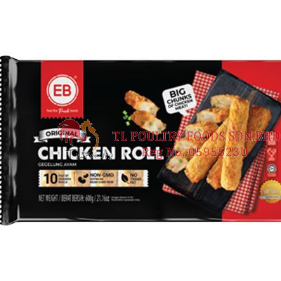 EB SOSSY CHICKEN ROLL 600GM