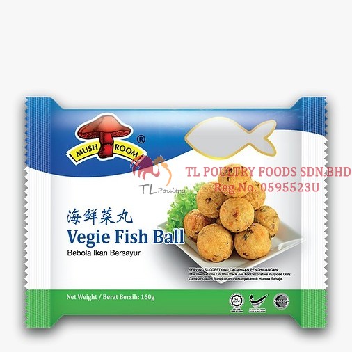 MR VEGIE FISHBALL 160GM