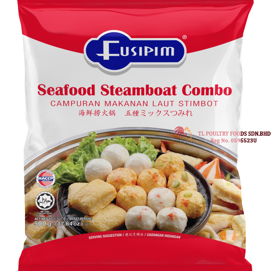 FU KOMBO MAKANAN LAUT STEAMBOAT 500 GRAM