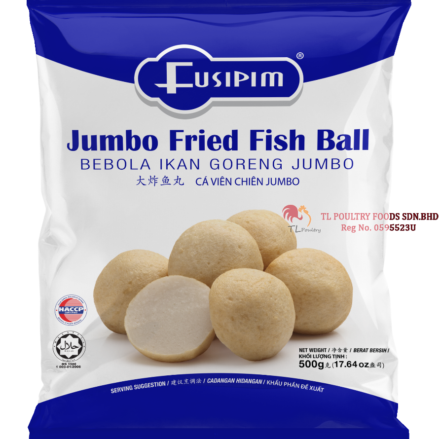FU BEBOLA IKAN GORENG JUMBO 500 GRAM
