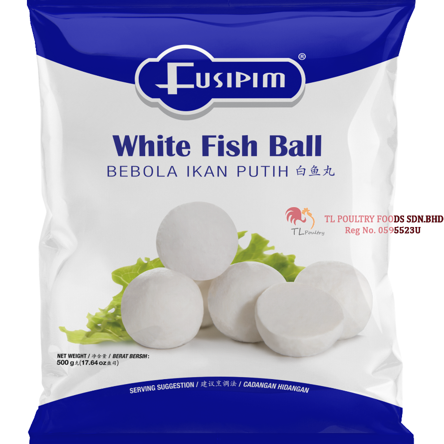 FU BEBOLA IKAN PUTIH 500 GRAM
