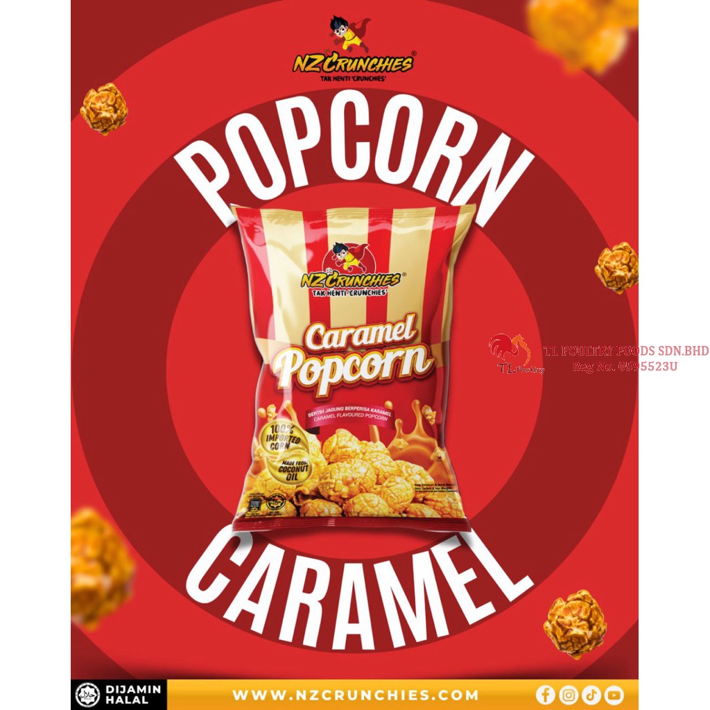 NZC KARAMEL POPCORN 40GM