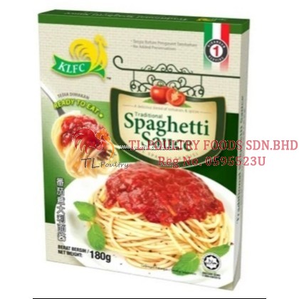 KLFC SPAGHETTI SAUCE 180GM
