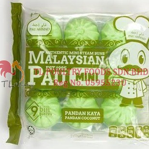 PAH MINI STEAM BUN - PANDAN KAYA 9'S*30GM